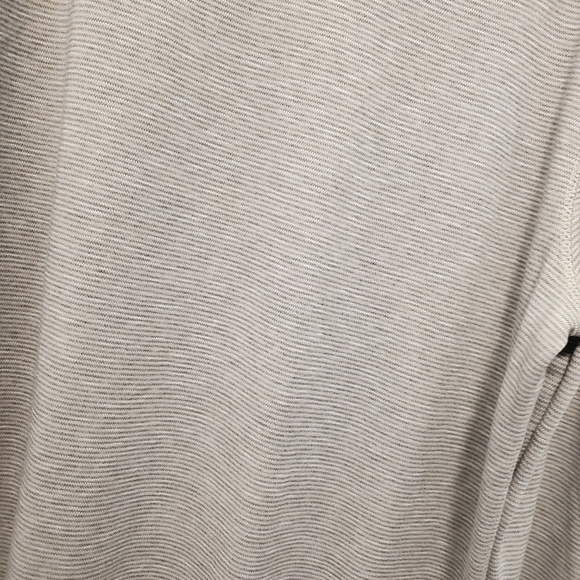 ORVIS Grey Knit Striped Long Sleeve Shirt Size Large, casual, comfy - Picture 4 of 5